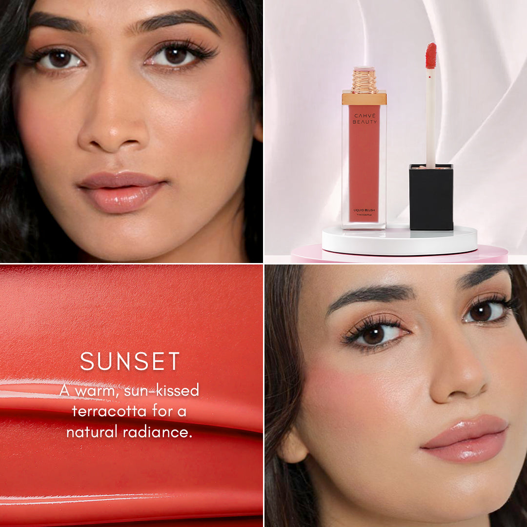 Liquid Blush – SUNSET | Silky Glow, Blendable, Radiant | 7ml