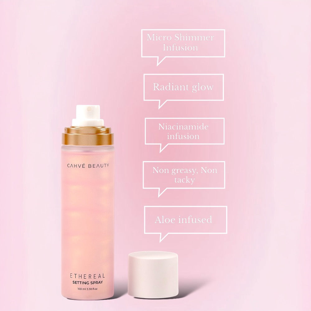 Ethereal Setting Spray | Luminous, Refreshing, Non-sticky | 100ml