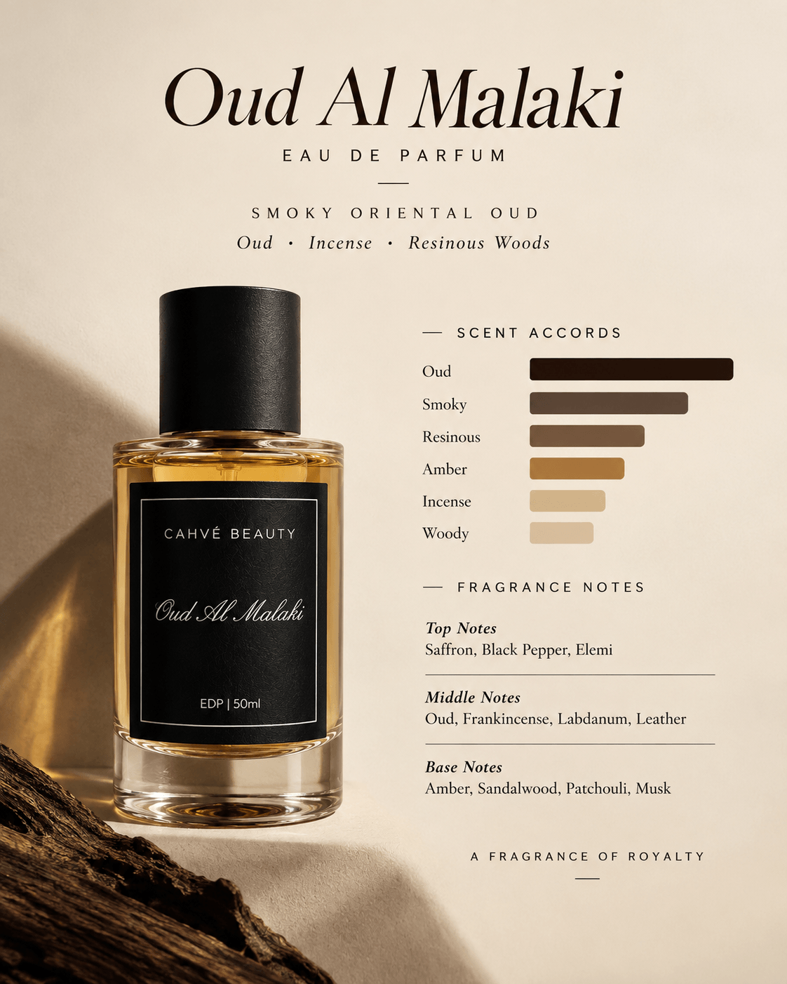 OUD AL MALAKI | EAU DE PARFUM | 50ml