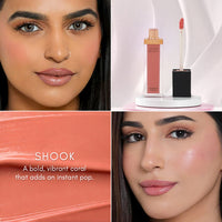 Liquid Blush – SHOOK | Silky Glow, Blendable, Radiant | 7ml