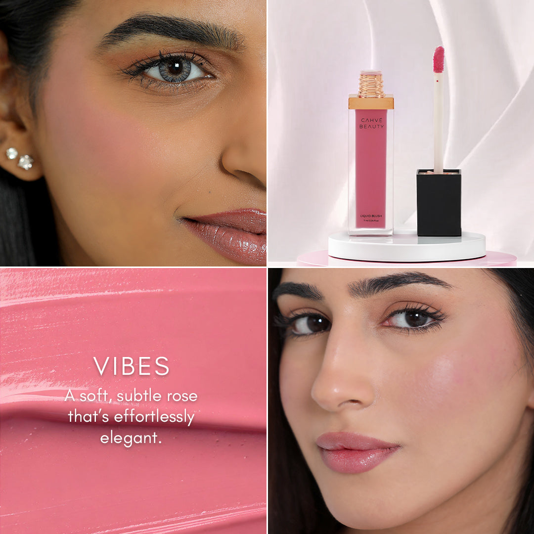 Liquid Blush – VIBES | Silky Glow, Blendable, Radiant | 7ml