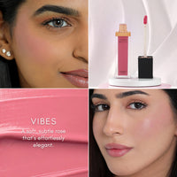 Liquid Blush – VIBES | Silky Glow, Blendable, Radiant | 7ml