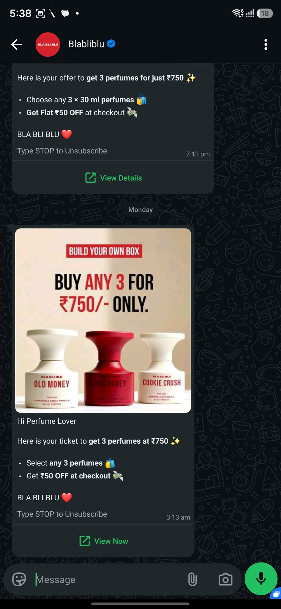 Customer review screenshot